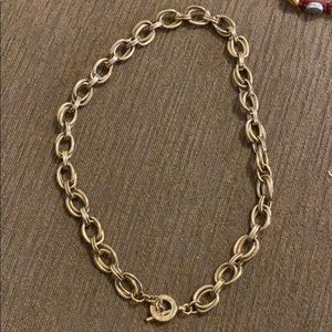 Ralph Lauren gold choker necklace